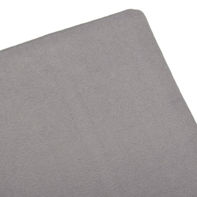 vidaXL Leżak z poduszką, plastikowy, antracytowy