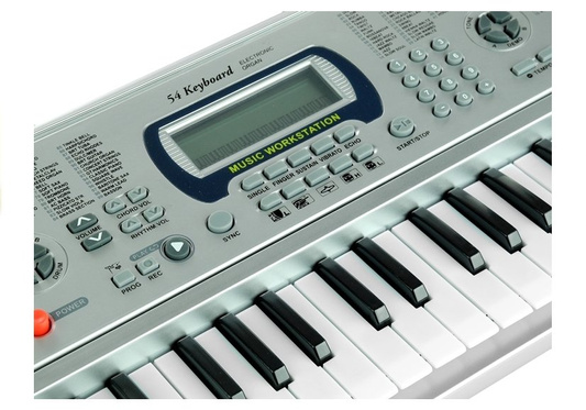 Keyboard MQ5407 Organy 54 Klawisze LCD Ładowarka