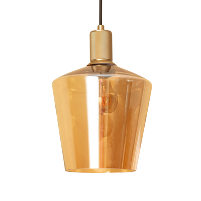 Lampa Wisząca Szklany kielich E27 20cm Abruzzo Ogi