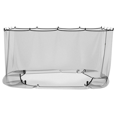 Siatka na komary do altany 220 mesh Czarny 4 x 3 x 2 cm