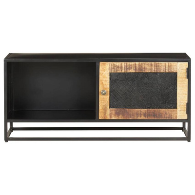 vidaXL Szafka pod TV, 90x30x40 cm, surowe drewno mango