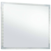 vidaXL Ścienne lustro łazienkowe z LED, 60 x 50 cm