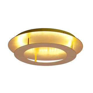 Lampa sufitowa plafon złoty 40cm LED Merle 98-66213