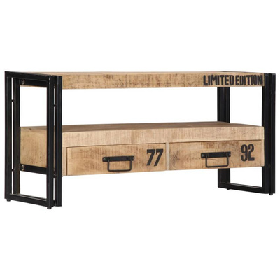vidaXL Szafka pod TV, 100x30x45 cm, lite drewno mango