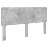 Ramka łóżka Betonowy szary 180 x 200 cm Lite drewno sosnowe