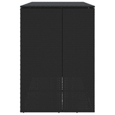 Pojemnik na śmieci 2 pcs Czarny 130 x 80 x 115 cm Polietylen