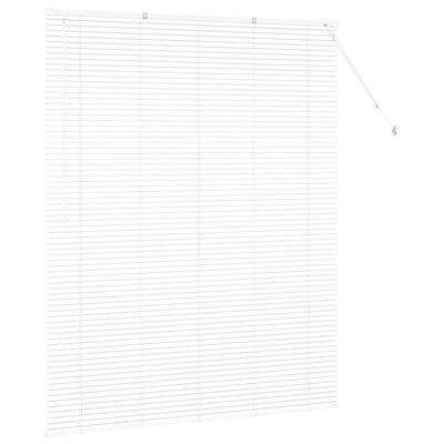 Żaluzje weneckie Biały 175 x 145 cm Aluminium