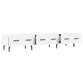 vidaXL Szafka pod TV, biała, 150x36x30 cm, materiał drewnopochodny model standard