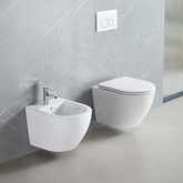 BIDET WISZĄCY LIMNOS, BIAŁY