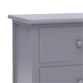 vidaXL Szafka pod TV, ciemnoszara, 108x30x40 cm, drewno paulownia