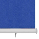vidaXL Roleta zewnętrzna, 100x140 cm, niebieska, HDPE