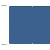 Markiza pionowa, niebieska, 140x600 cm, tkanina Oxford