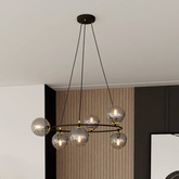 Lampa wisząca AZURA 6 BL GRAFIT