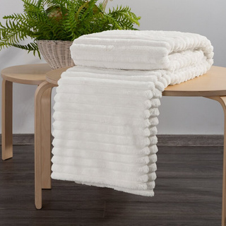 Koc Soft biały 170x210