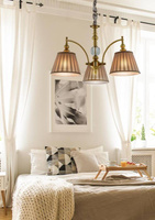 Lampa wisząca patynowa żyrandol 3 Austin 33-13842