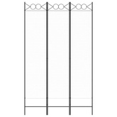 Parawan 3-panelowy, biały, 120x200 cm, tkanina