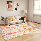 vidaXL Dywan z możliwością prania, kolorowy, 190x300cm, antypoślizgowy