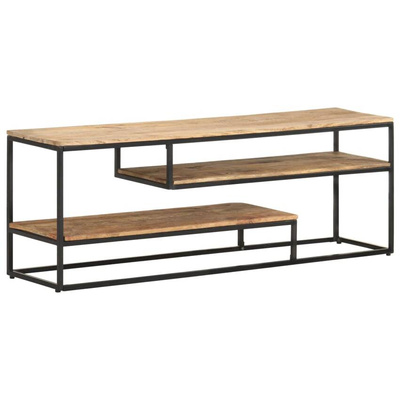 vidaXL Szafka pod TV, 130x30x45 cm, surowe drewno mango