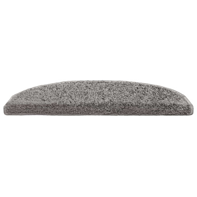 Samoprzylepne maty na schody 15 pcs Szary 80 x 24,5 x 3,5 cm