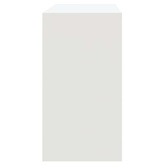 Stolik konsolowy, białe, 89x41x76,5 cm, materiał drewnopochodny
