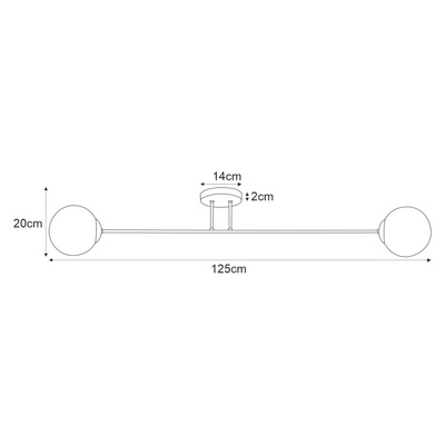 Lampa wisząca K-5315 z serii ELMO