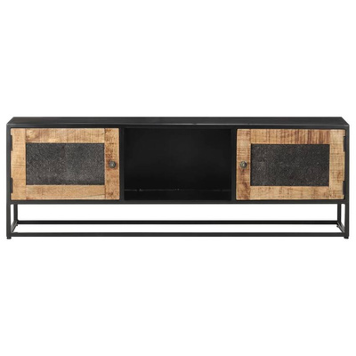 vidaXL Szafka pod TV, 120x30x40 cm, surowe drewno mango model standard
