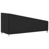 vidaXL Pokrowiec na leżak, czarny, 195x76x40/80 cm, Oxford 420D