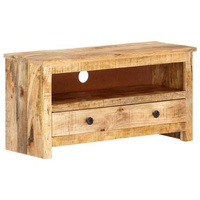 vidaXL Szafka pod TV, 79x30x40 cm, surowe drewno mango