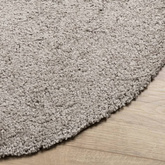 vidaXL Dywan z długim włosiem PAMPLONA, beżowy, Ø 100 cm