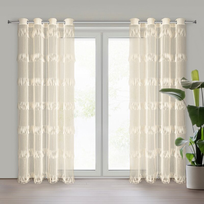 Zasłona Sotera jasnobeżowa 140x250