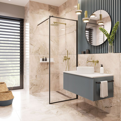 Zestaw podtynkowy z baterią podtynk 2f alonia invena trend, złoto szcz