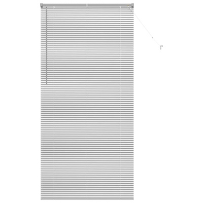 Żaluzje weneckie Srebrny 220 x 100 cm Aluminium