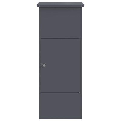 Skrzynka na przesyłki Antracyt 44,5 x 29 x 110,5 cm Stal
