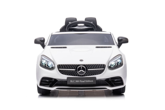 Auto Na Akumulator Mercedes SLC 300 Światła LED MP3 Pilot Biały