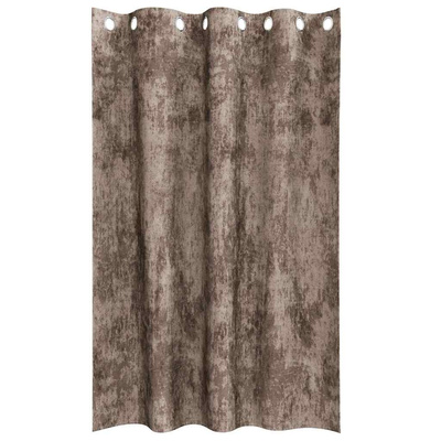 Zasłony z weluru 2 pcs Cappuccino 175 x 140 cm Aksamit