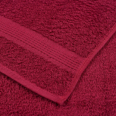 Ręczniki, FROGN, 4 szt., bordeaux, 30x30 cm, 360 g/m?