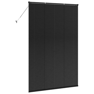 Żaluzje weneckie Czarny 220 x 145 cm Aluminium