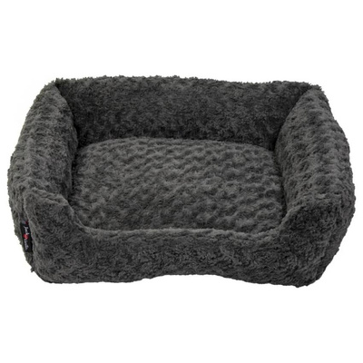 Jack and Vanilla Legowisko sofa Softy S, 60x52x18 cm, szare rozety