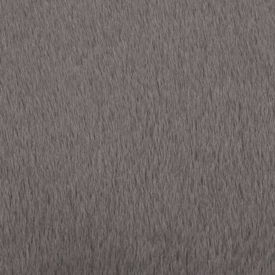 vidaXL Dywanik, 80 cm, sztuczne futerko królika, ciemnoszary