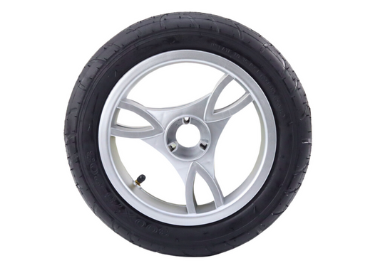 Plastikowe koło z gumową oponą (pompowane) PRO600 przednie