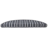Samoprzylepne maty na schody 15 pcs Szary 56 x 17 x 3 cm