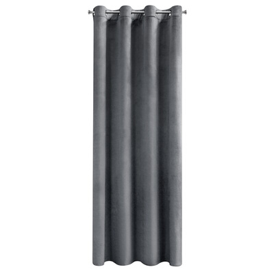 Zasłona Melanie grafitowa 140x250