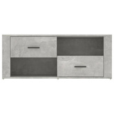 vidaXL Szafka pod TV, szarość betonu, 100x35x40 cm