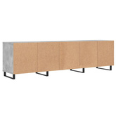 vidaXL Szafka pod TV, szarość betonu, 150x30x44,5 cm