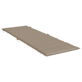 vidaXL Poduszka na leżak, taupe, 186x58x3 cm, tkanina Oxford