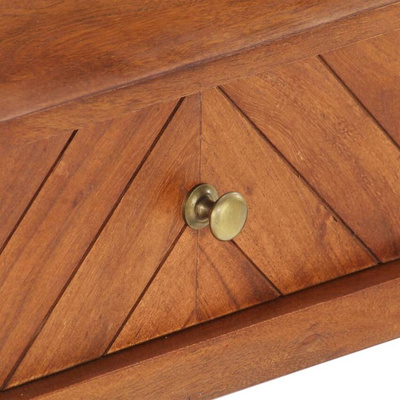 vidaXL Szafka pod TV, 110x40x41 cm, lite drewno akacjowe