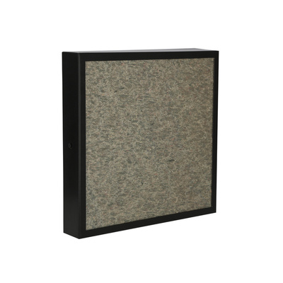 Luxan Lampa sufitowa czarny 28w led 4000k fornir golden