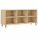 vidaXL Szafka pod TV, dąb sonoma, 103,5x30x50 cm