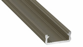 Profil LED LUMINES typ D inox anodowany 1 m