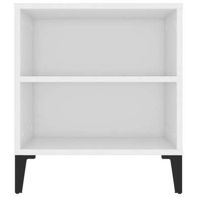 Szafka pod TV, biała, 102x44,5x50 cm, materiał drewnopochodny vidaXL